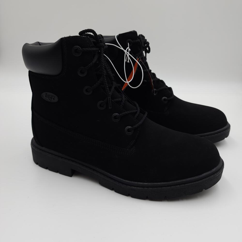 Lugz Womens Brace Hi Lace Up Casual Boots Ankle Low Heel Size 10